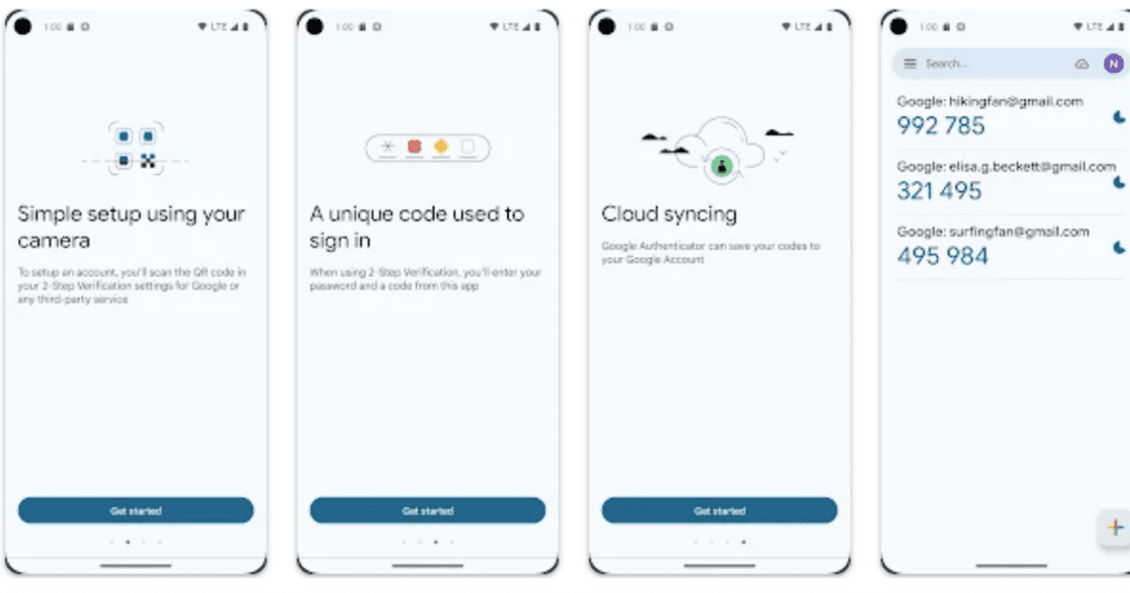 Steps for Google Authenticator