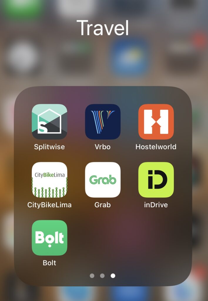 Some of the best travel apps on my phone