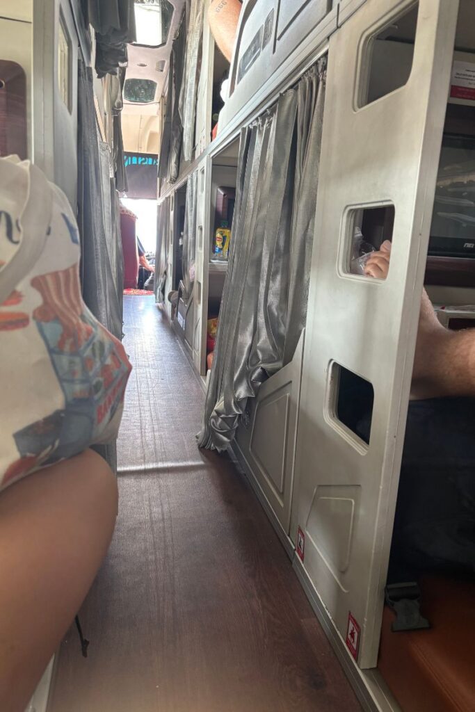 Sleeper bus Saigon to Phnom Penh