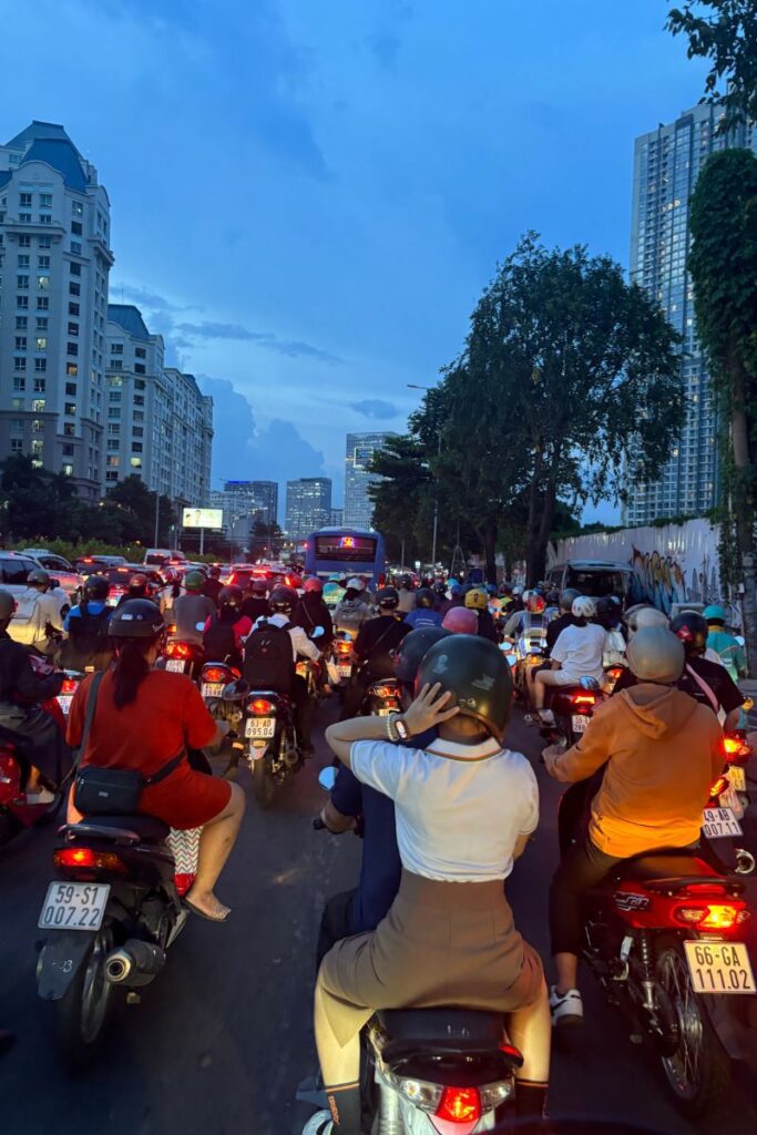Driving is one of the best ways to get around Ho Chi Minh City