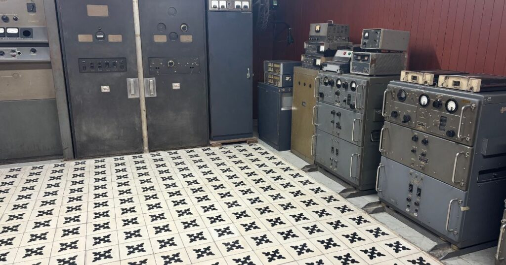 The basement of the Independence Palace Museum in HCMC