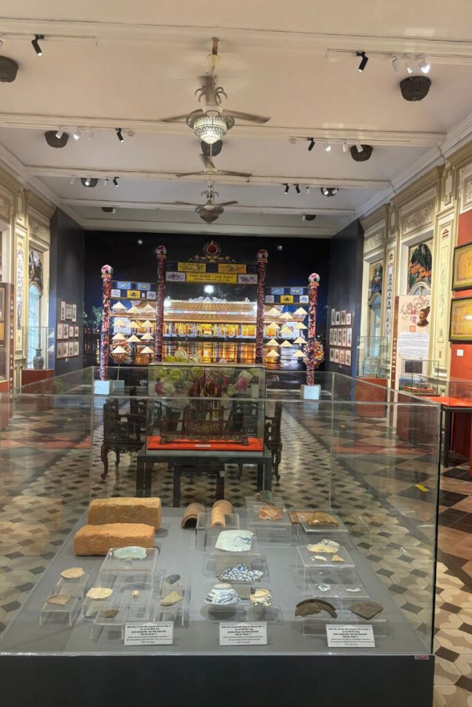 First indoor section of the Ho Chi Minh City Museum as one of the best hcmc museums