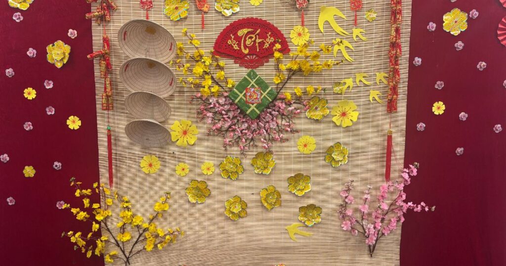 Traditional Tet display