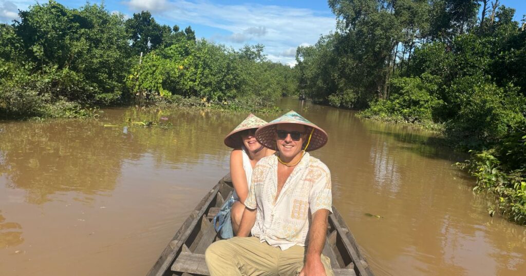 Boat ride on the Mekong River